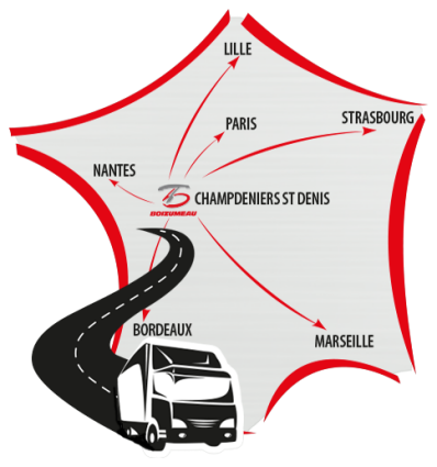 carte transport routier boizumeau
